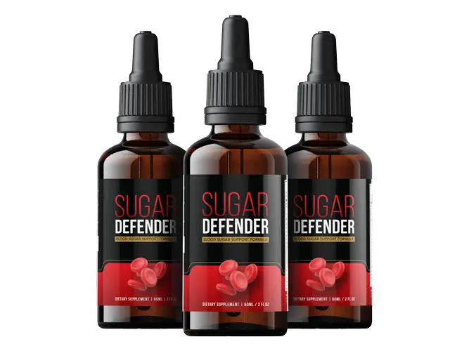 Sugar Defender  3 bottle